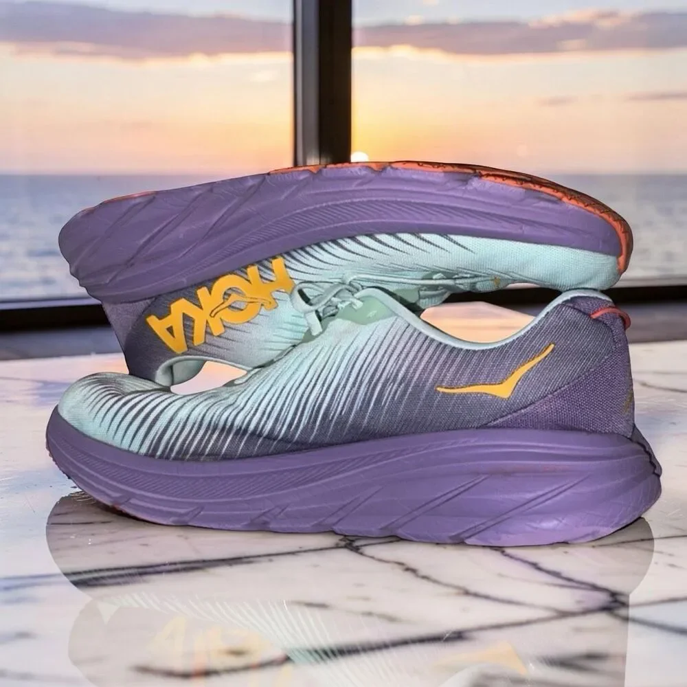 Women’s Hoka Rincon 3 Violet Ice Running Sneaker Shoes Size 11 B - Picture 10 of 10